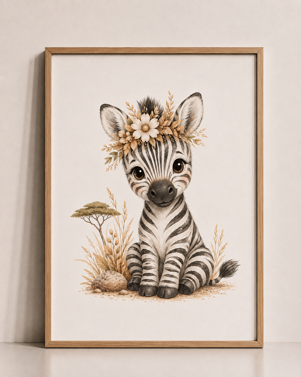 Affiches bébé animaux savane – Fleurs de Savane