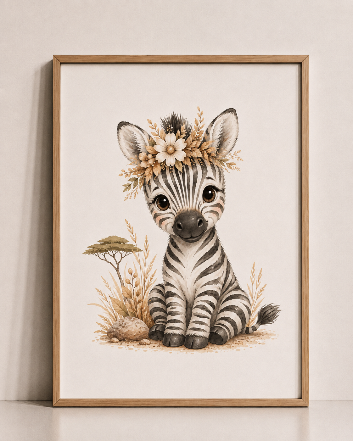 Affiches bébé animaux savane – Fleurs de Savane