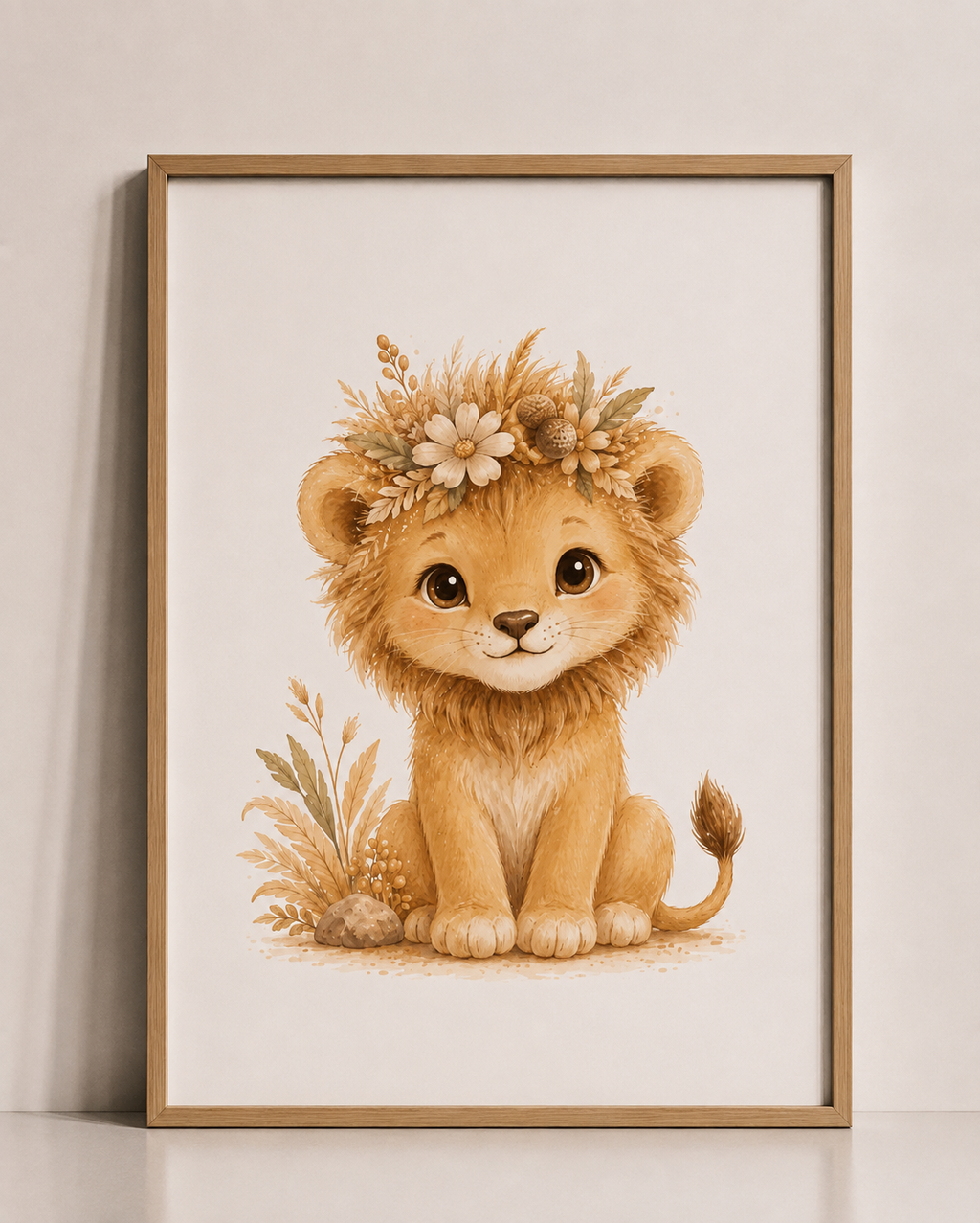 Affiches bébé animaux savane – Fleurs de Savane