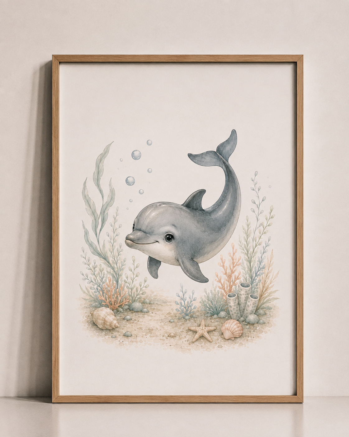 Affiches bébé animaux marins – Douceur des Flots
