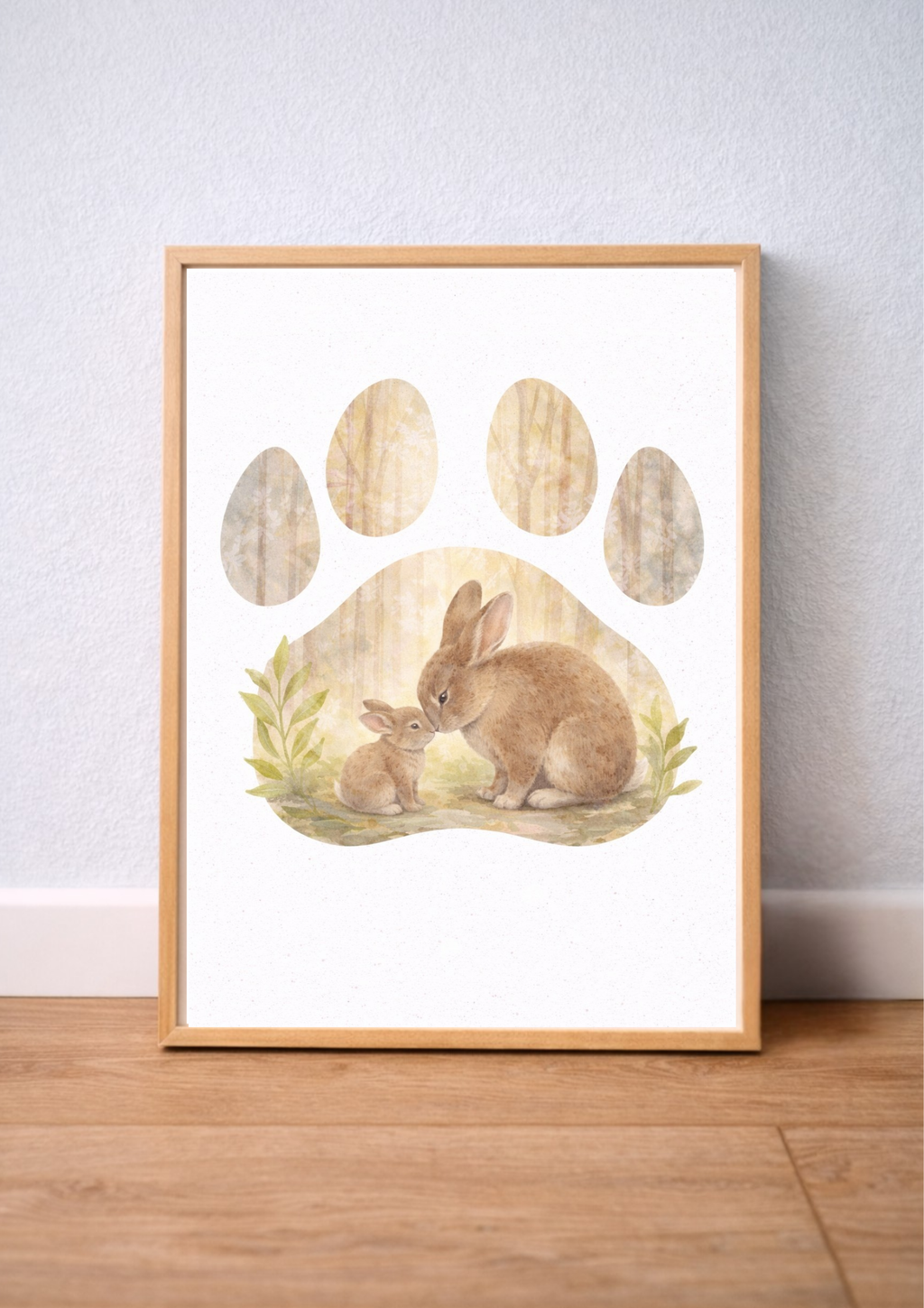 Affiches animaux forêt pour chambre bébé – Esprit de la forêt