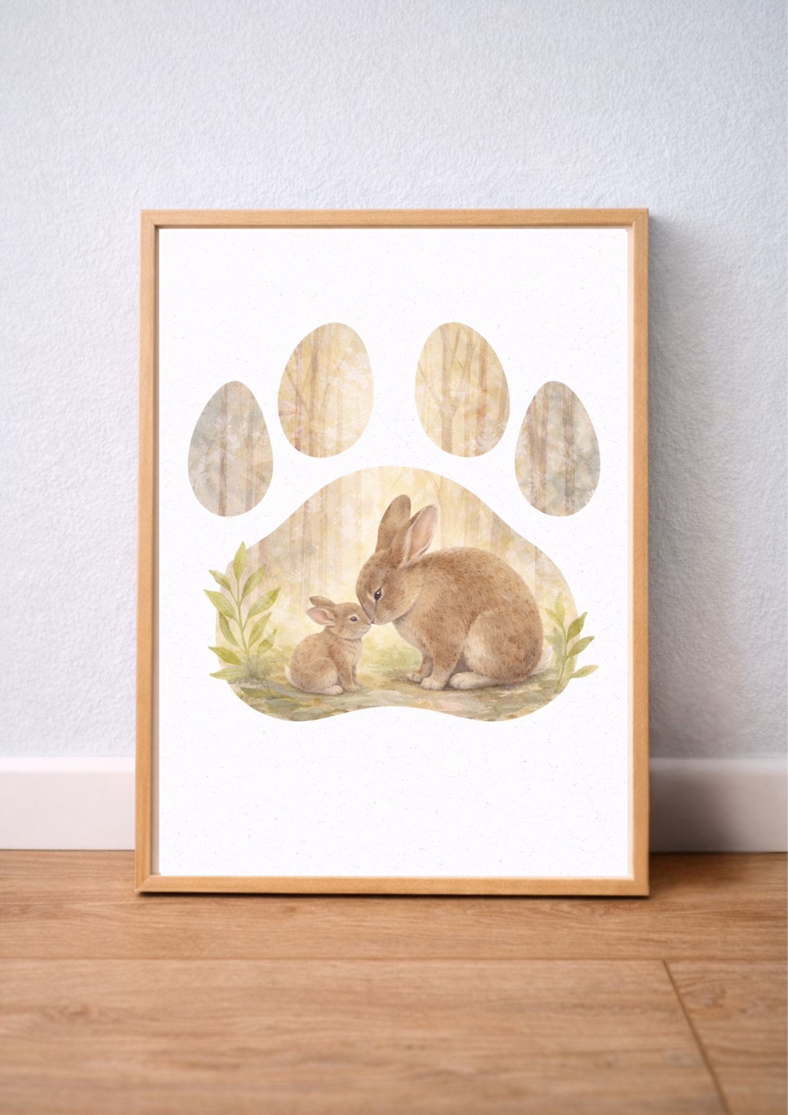 Affiches animaux forêt pour chambre bébé – Esprit de la forêt