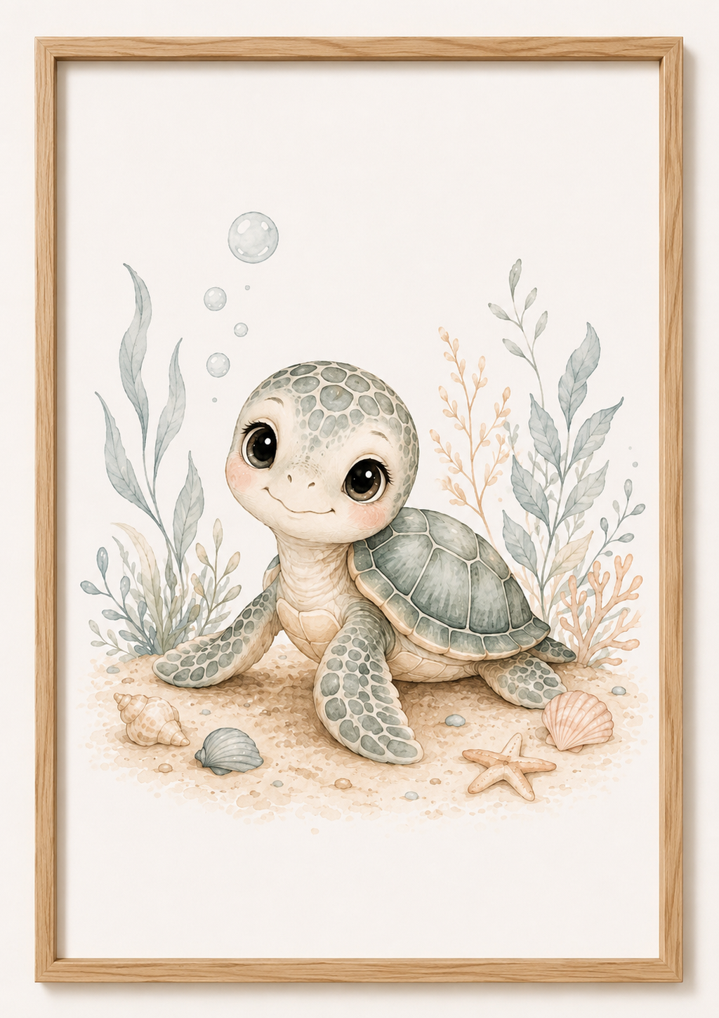 Affiches bébé animaux marins – Douceur des Flots