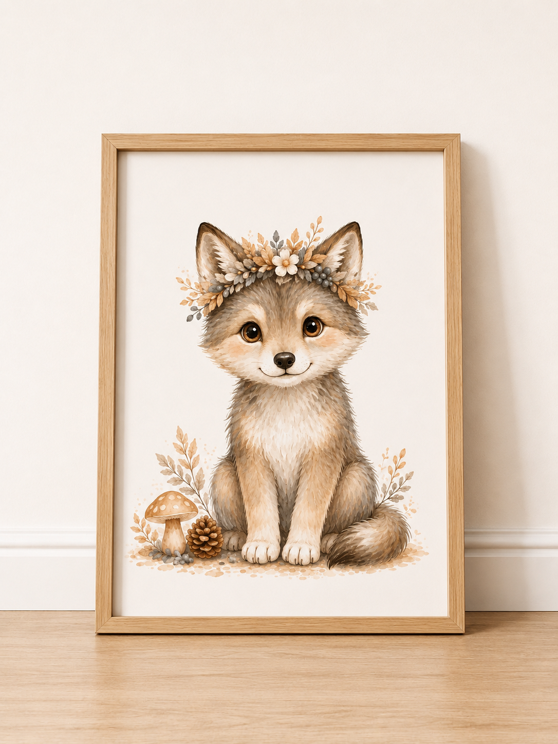 Affiches Animaux de la Forêt – Collection Couronnes d’Automne
