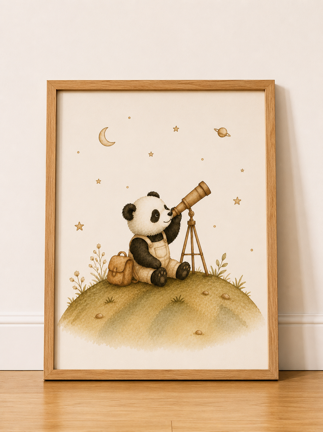 Collection Jungle des étoiles – Affiches chambre bébé jungle et espace