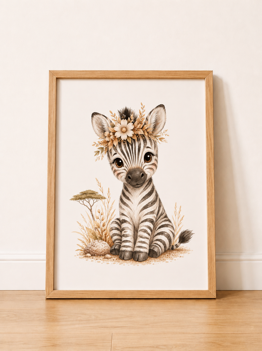 Affiches bébé animaux savane – Fleurs de Savane