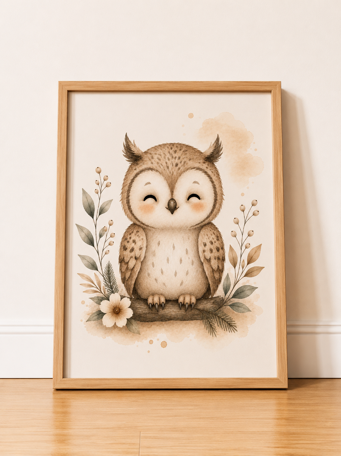 Tendresse des Montagnes – Affiches chambre bébé animaux de montagne