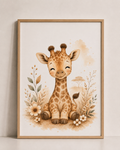 Affiche Girafe