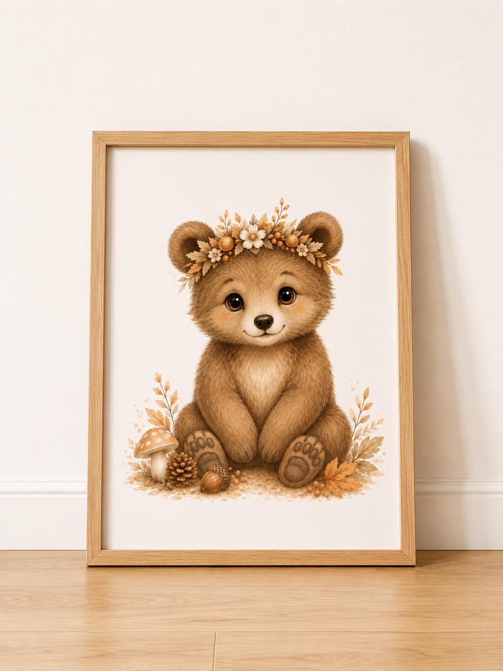 Affiches Animaux de la Forêt – Collection Couronnes d’Automne