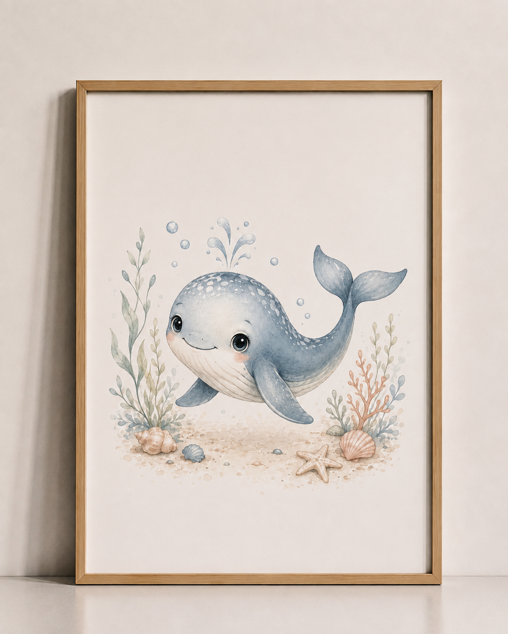 Affiches bébé animaux marins – Douceur des Flots