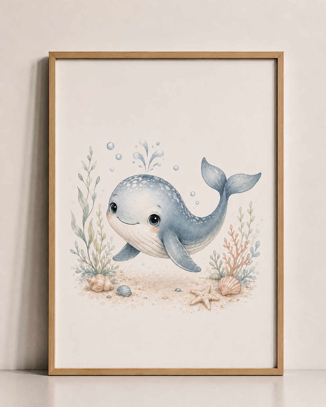 Affiches bébé animaux marins – Douceur des Flots