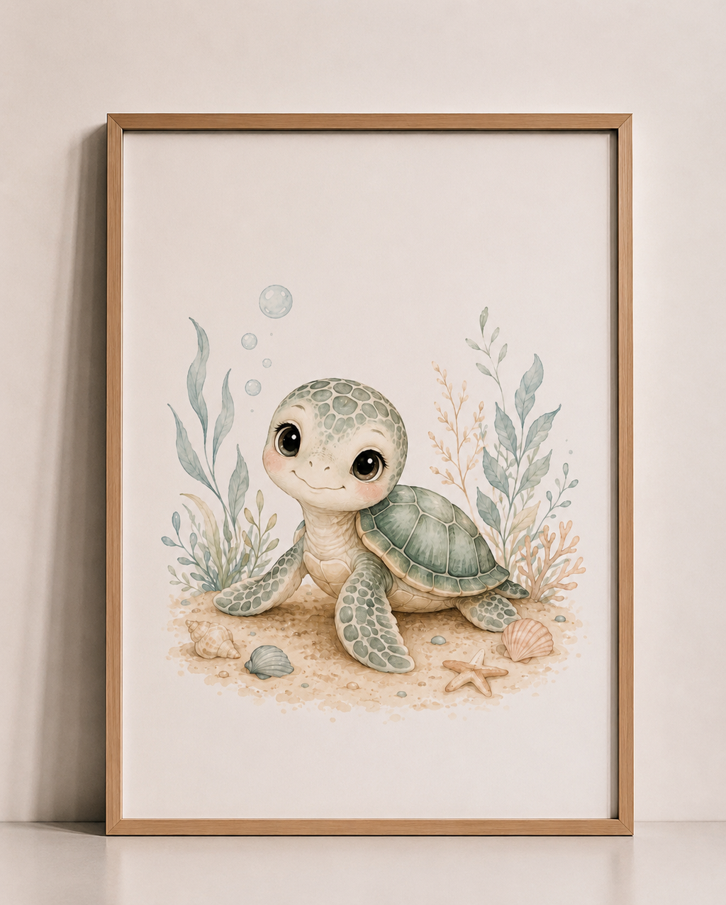 Affiches bébé animaux marins – Douceur des Flots