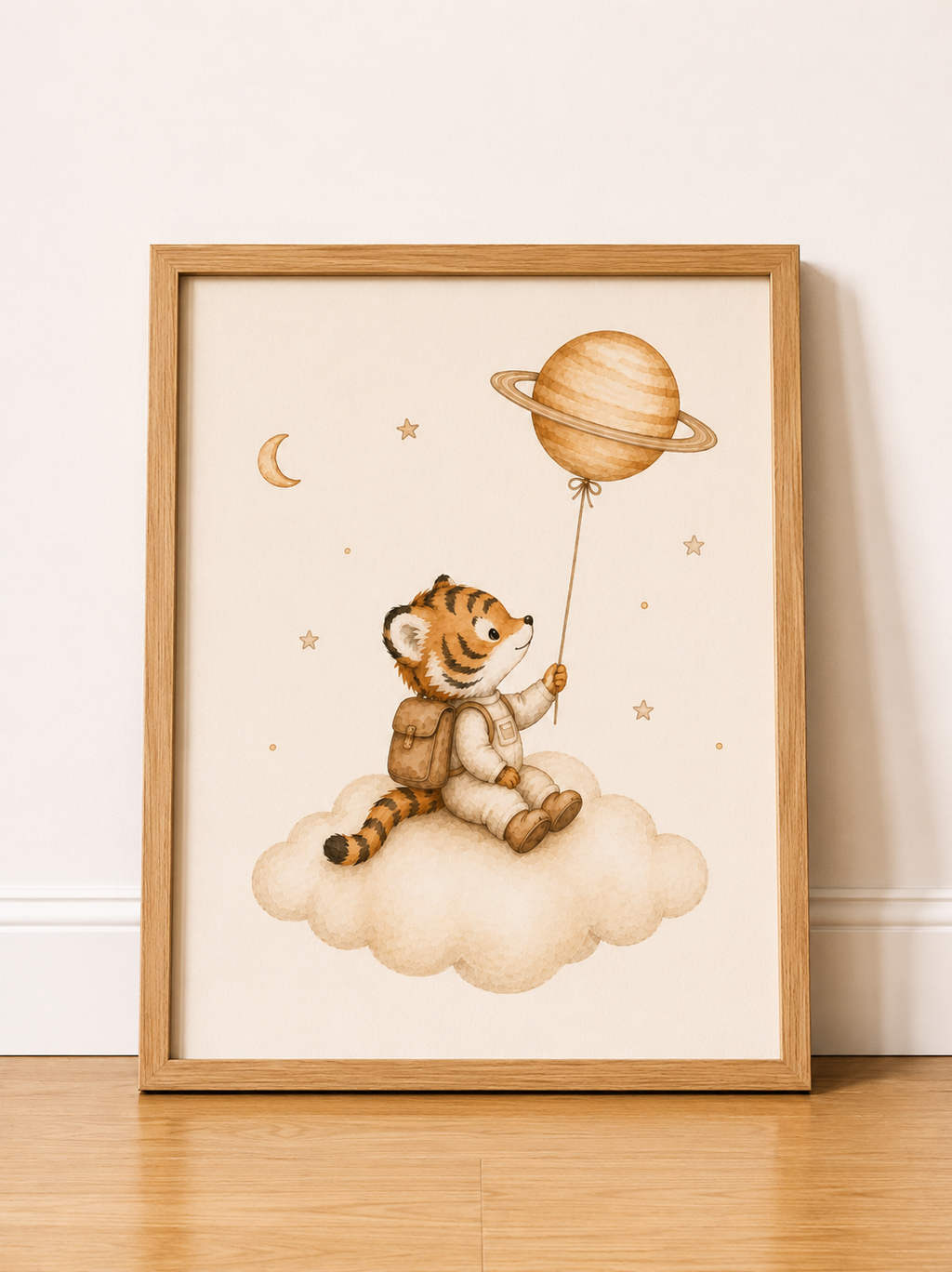 Collection Jungle des étoiles – Affiches chambre bébé jungle et espace