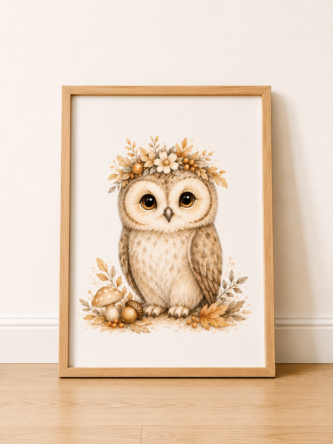 Affiches Animaux de la Forêt – Collection Couronnes d’Automne