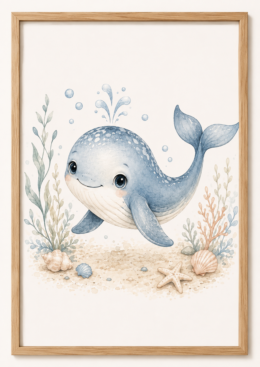 Affiches bébé animaux marins – Douceur des Flots
