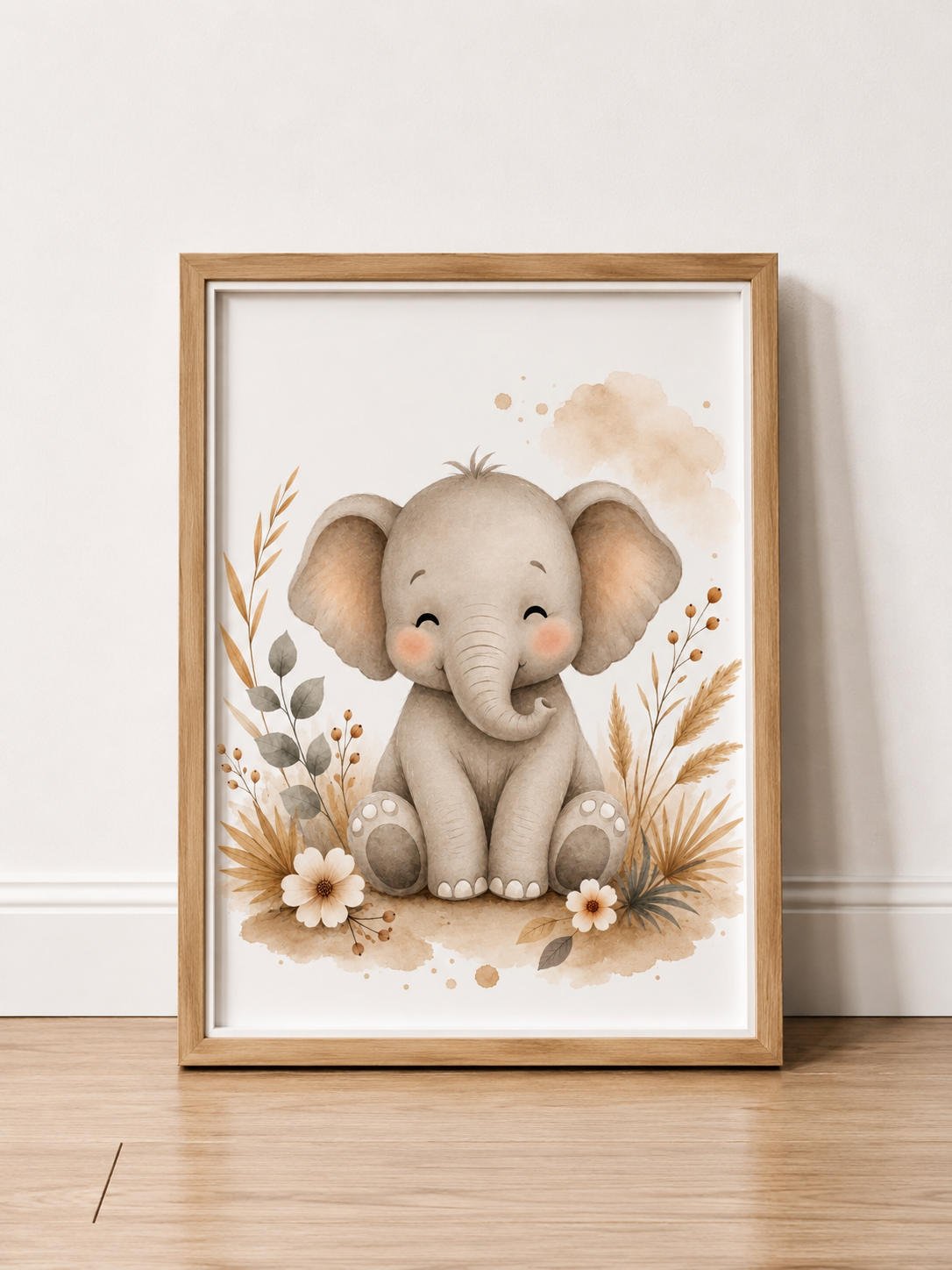 Affiche Éléphant