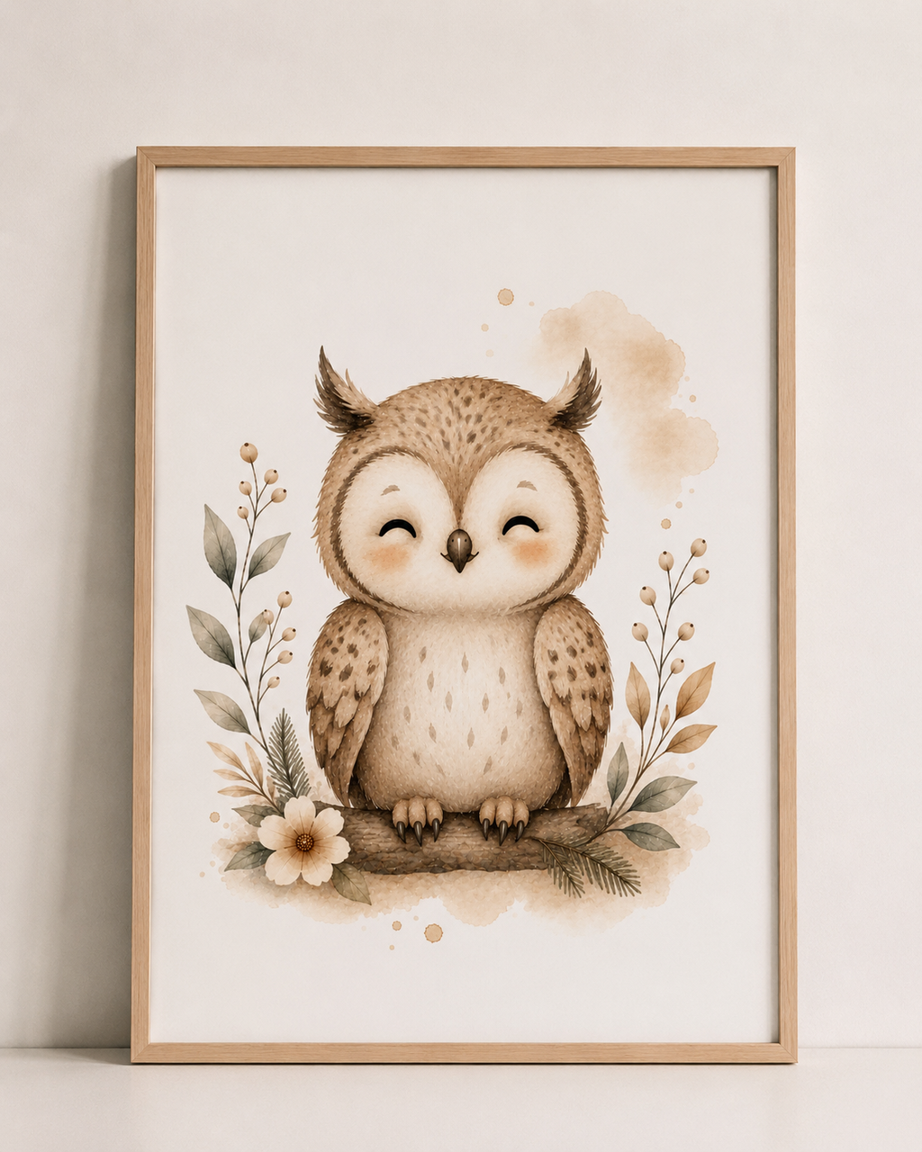 Tendresse des Montagnes – Affiches chambre bébé animaux de montagne