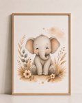 Affiche Éléphant