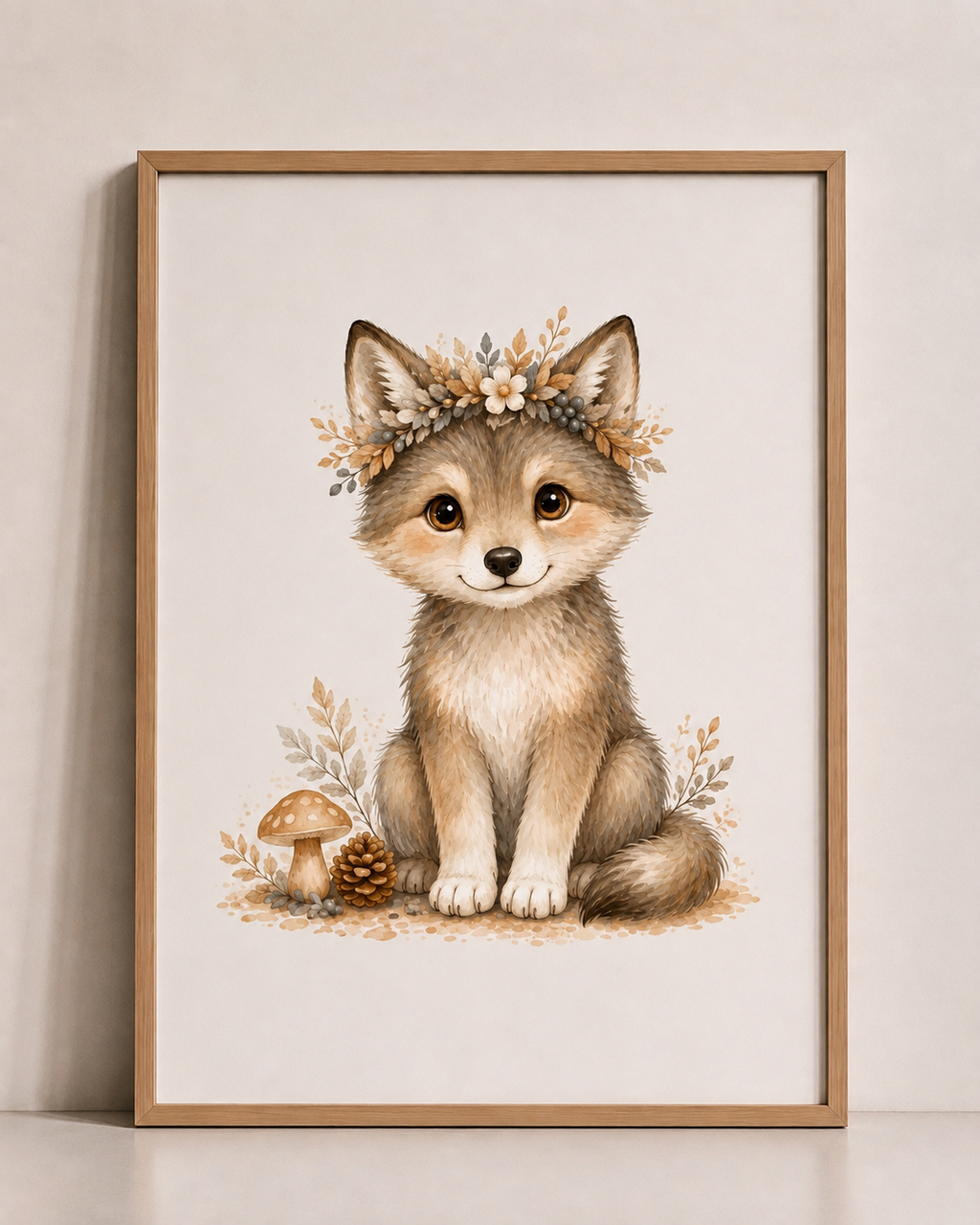 Affiches Animaux de la Forêt – Collection Couronnes d’Automne