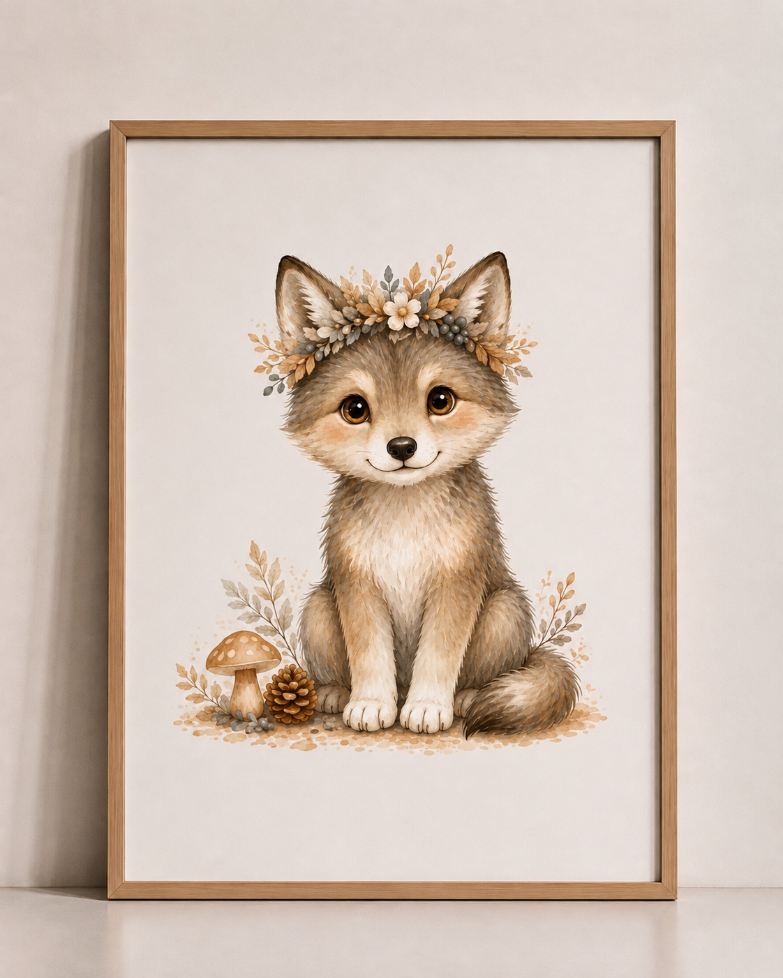 Affiches Animaux de la Forêt – Collection Couronnes d’Automne