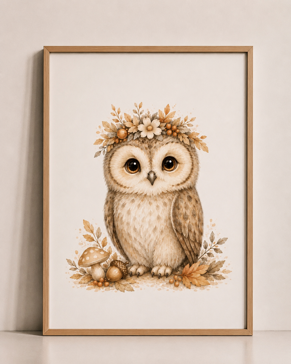 Affiches Animaux de la Forêt – Collection Couronnes d’Automne