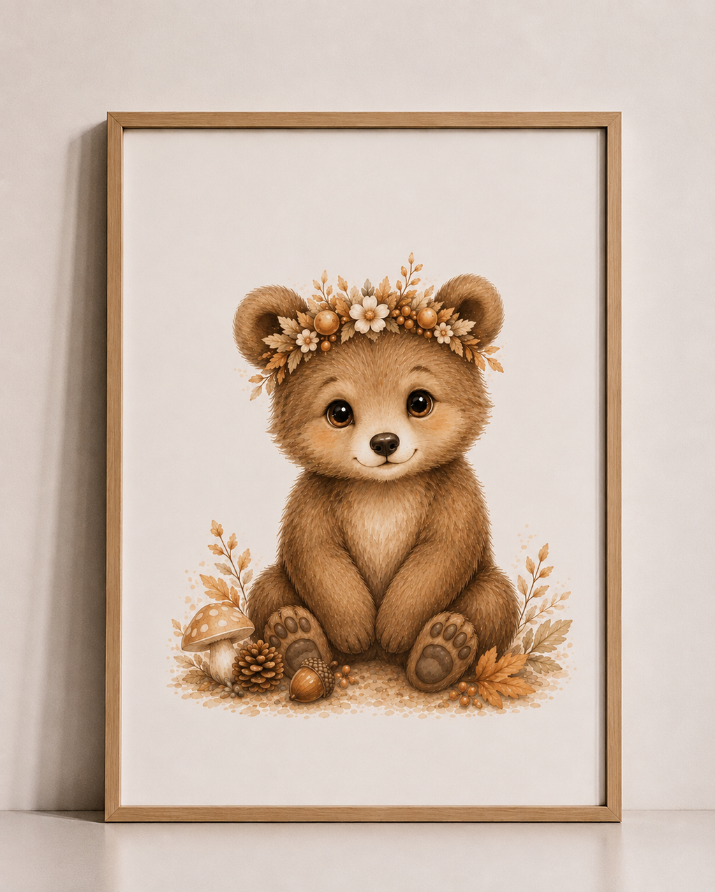 Affiches Animaux de la Forêt – Collection Couronnes d’Automne