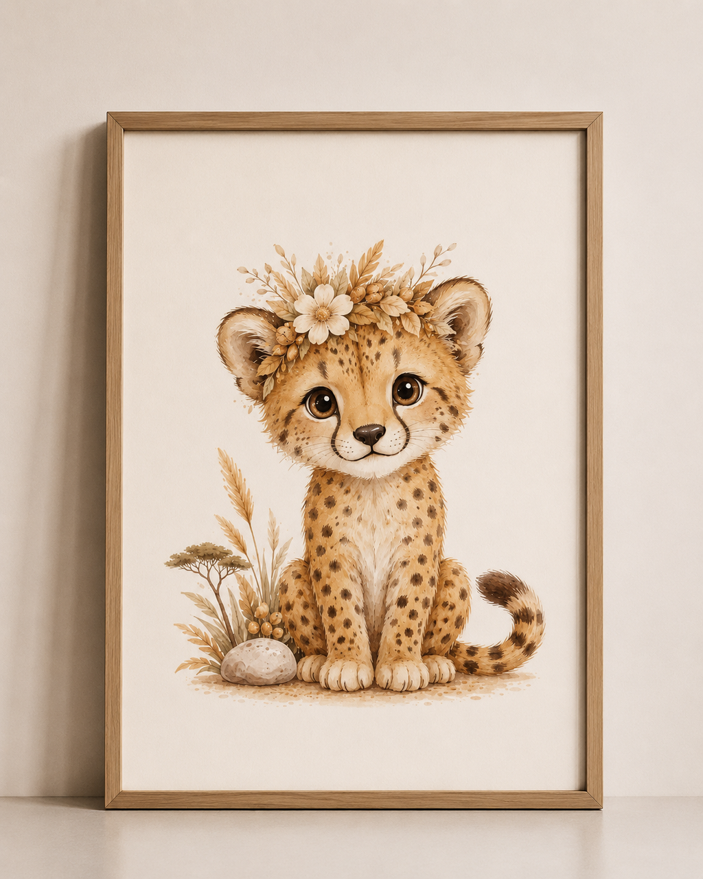 Affiches bébé animaux savane – Fleurs de Savane