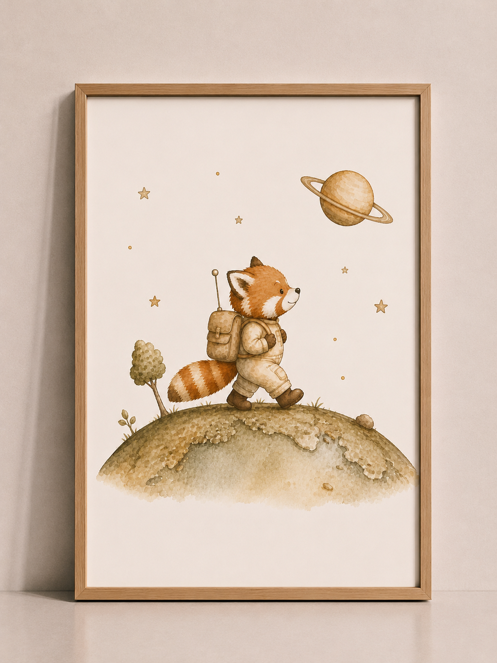 Collection Jungle des étoiles – Affiches chambre bébé jungle et espace