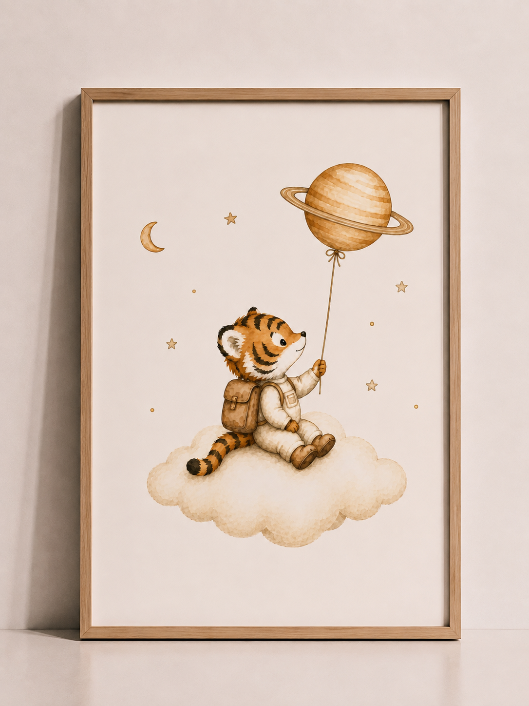 Collection Jungle des étoiles – Affiches chambre bébé jungle et espace