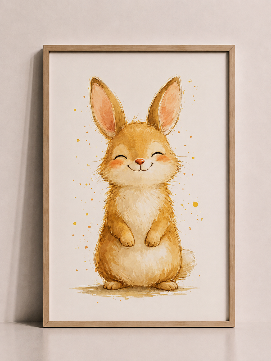 Affiches chambre enfant animaux mignons et doux