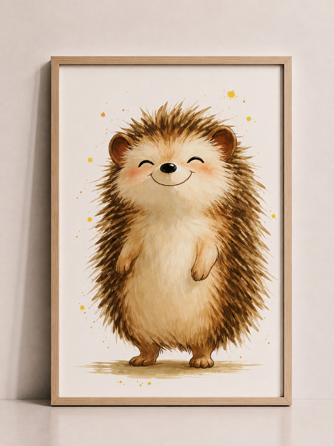 Affiches chambre enfant animaux mignons et doux